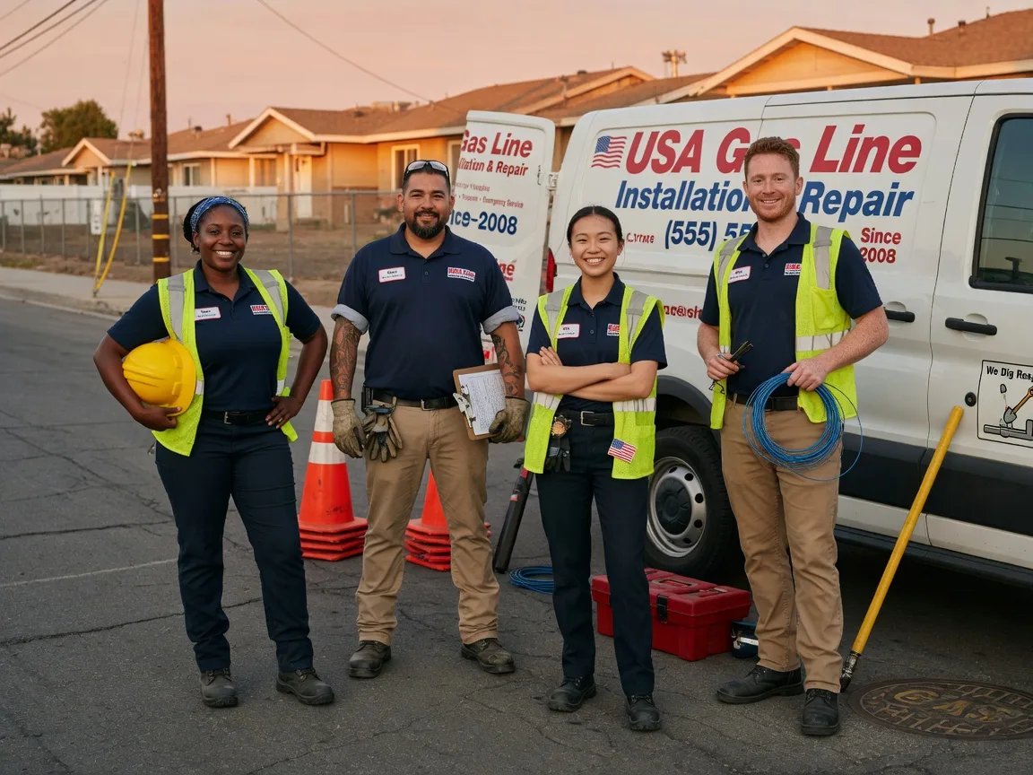 Gas Line Installation company in Marble Rock, IA
